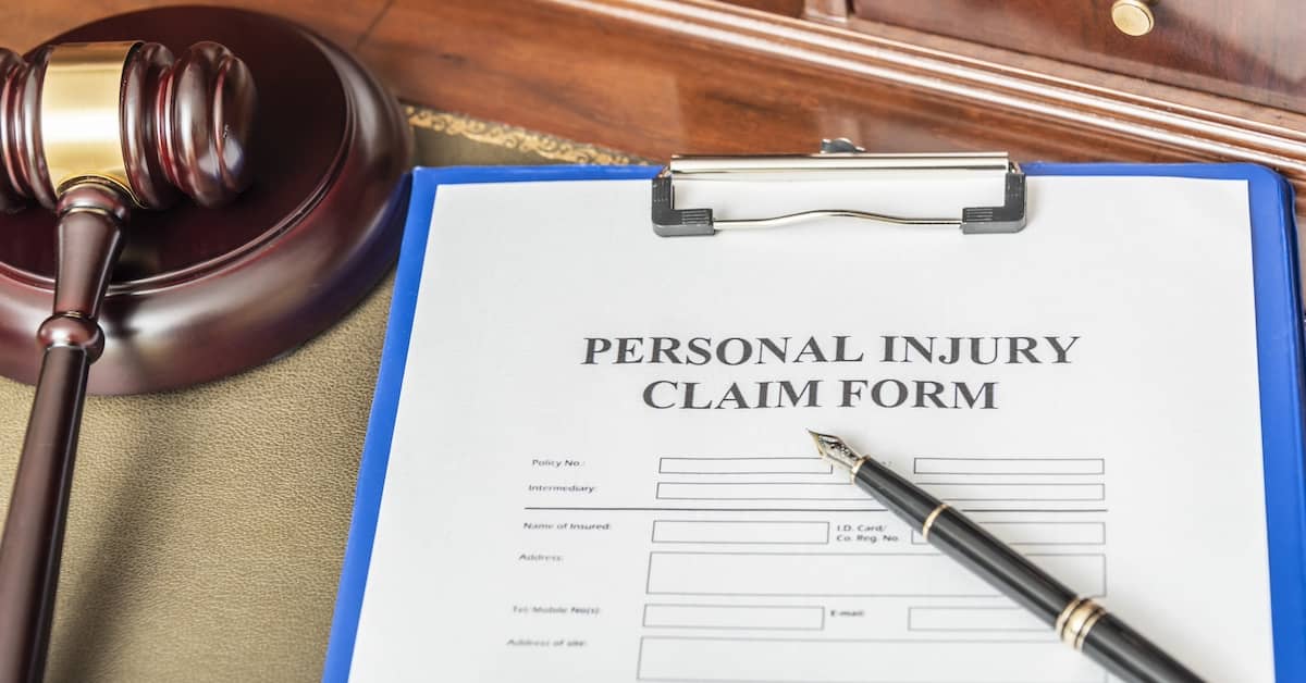 Personal injury claim form | Colombo Law